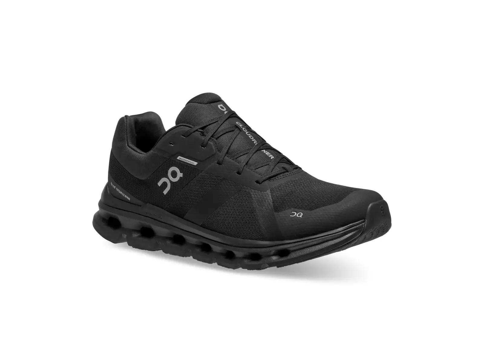 On Cloudrunner Waterproof Running Shoes Men Black