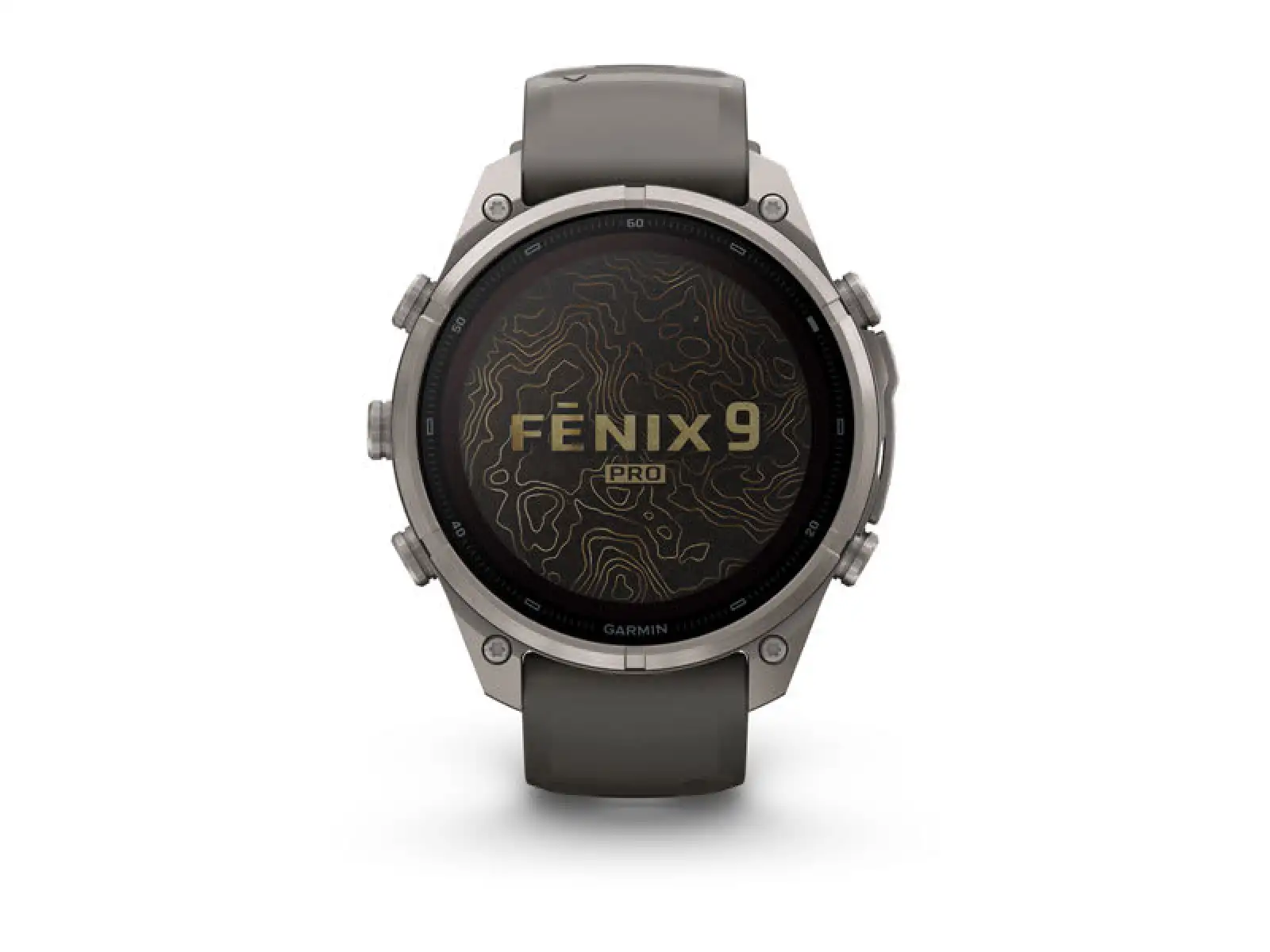 Garmin Fénix 9 Pro inReach Solar 47 mm Titanium Pebble Gray/Silver Gray