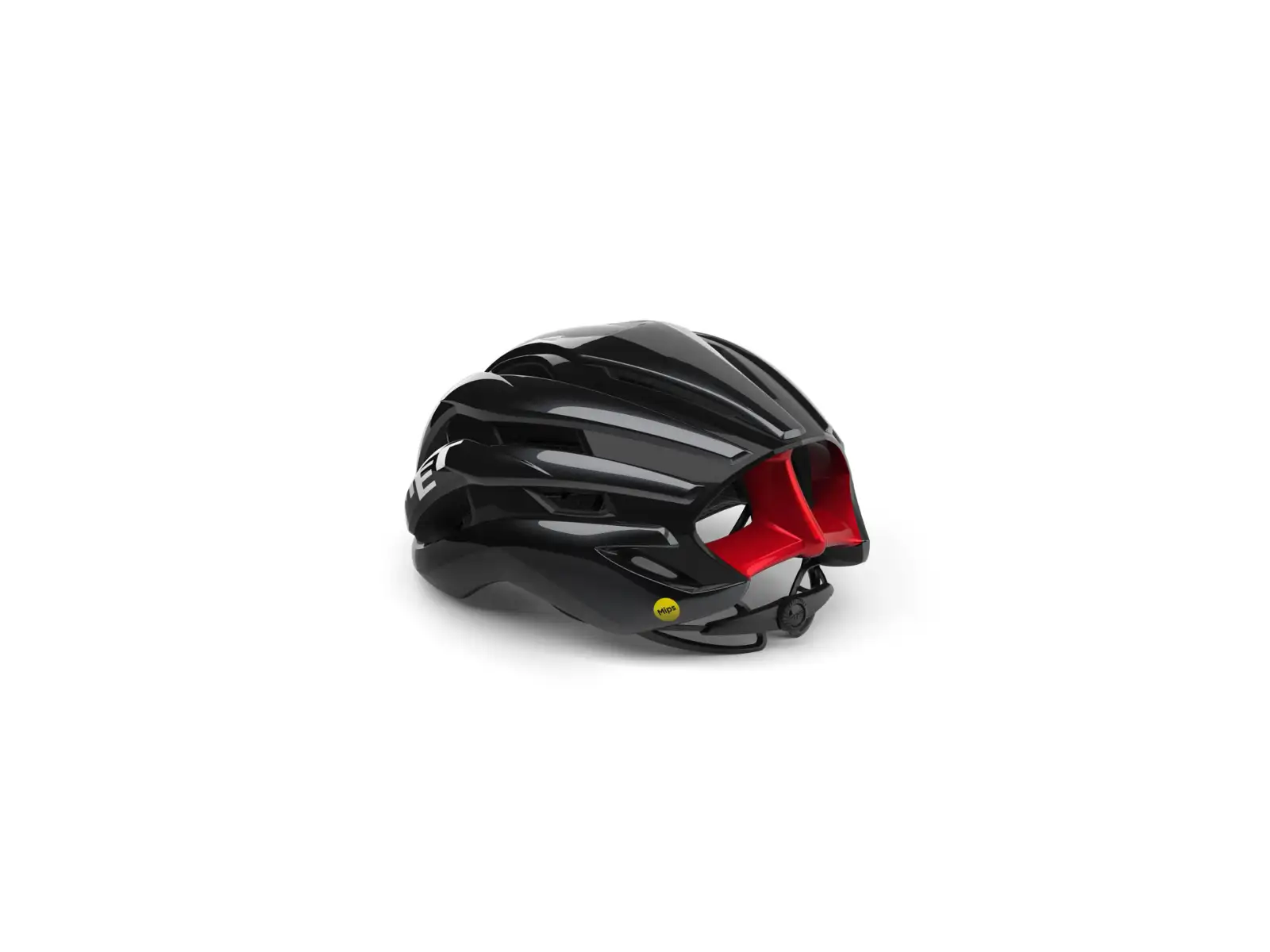 MET Trenta MIPS cycling helmet black/red