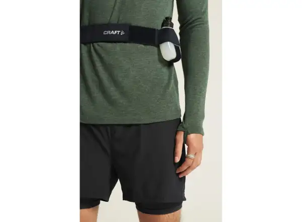 Craft ADV SubZ Wool men's running shirt long sleeve green