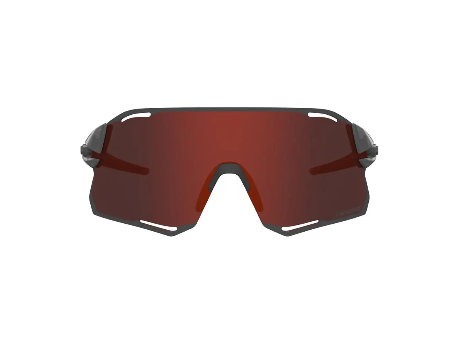 Tifosi Rail Race sport sunglasses Satin Vapor/Clarion Red/Clear