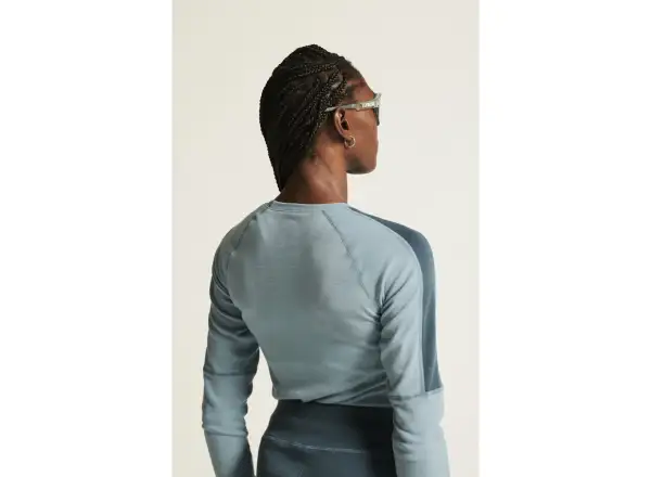 Craft ADV Wool Merino women's long sleeve shirt blue