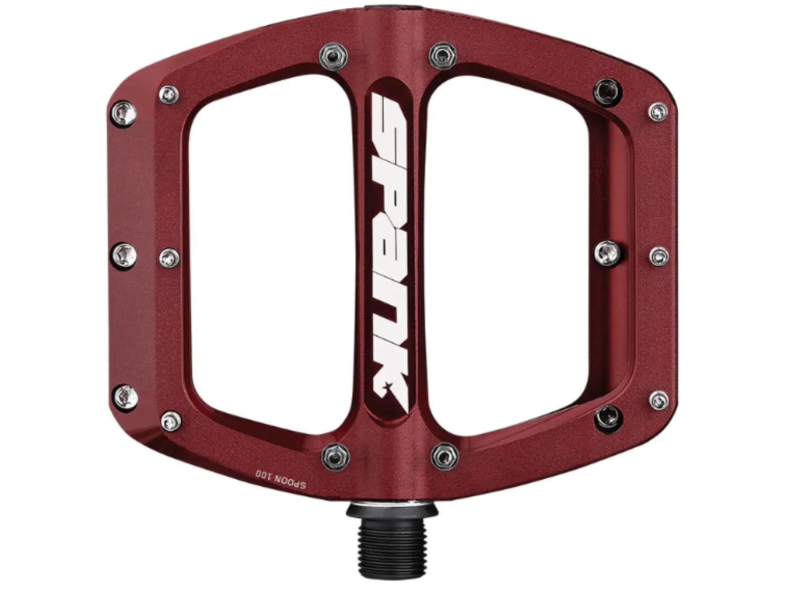Spank Spoon 110 pedals red