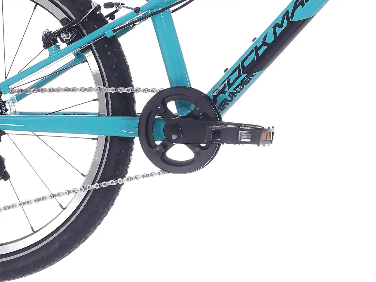 Rock Machine Thunder Jr. 20 VB kids bike Jade Blue