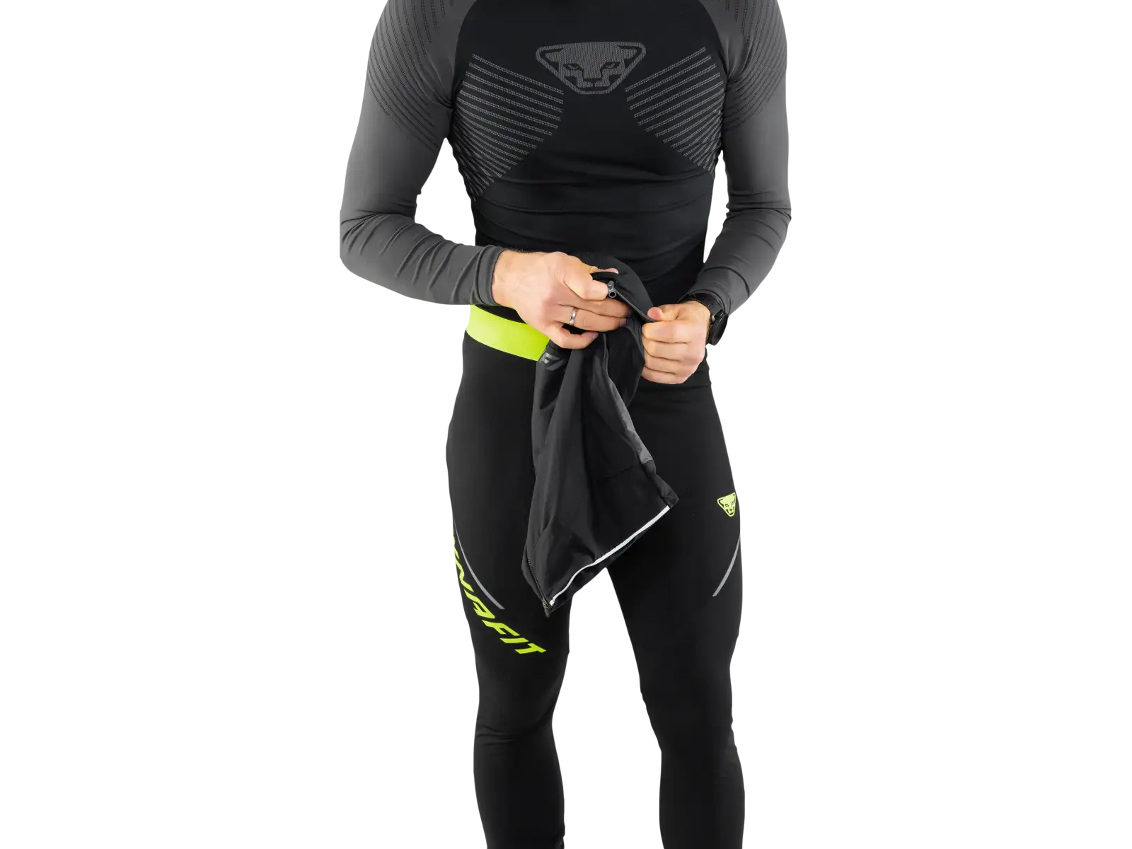 Dynafit Mezzalama Polartec Alpha Overshorts shorts černé