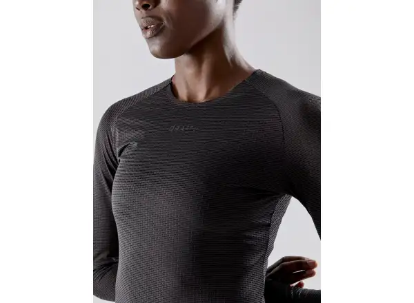 Craft PRO Dry Nanoweight LS women's T-shirt black