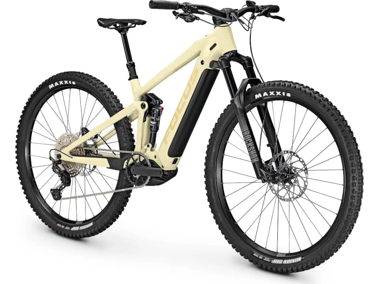 Focus Thron2 6.8 DI mountain e-bike Creme White