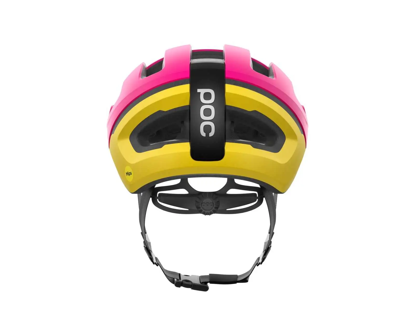 POC Omne Air MIPS helmet Rhos Red Matt/Citrine Yellow Matt
