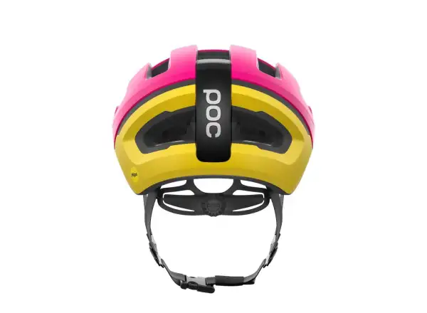 POC Omne Air MIPS helmet Rhos Red Matt/Citrine Yellow Matt