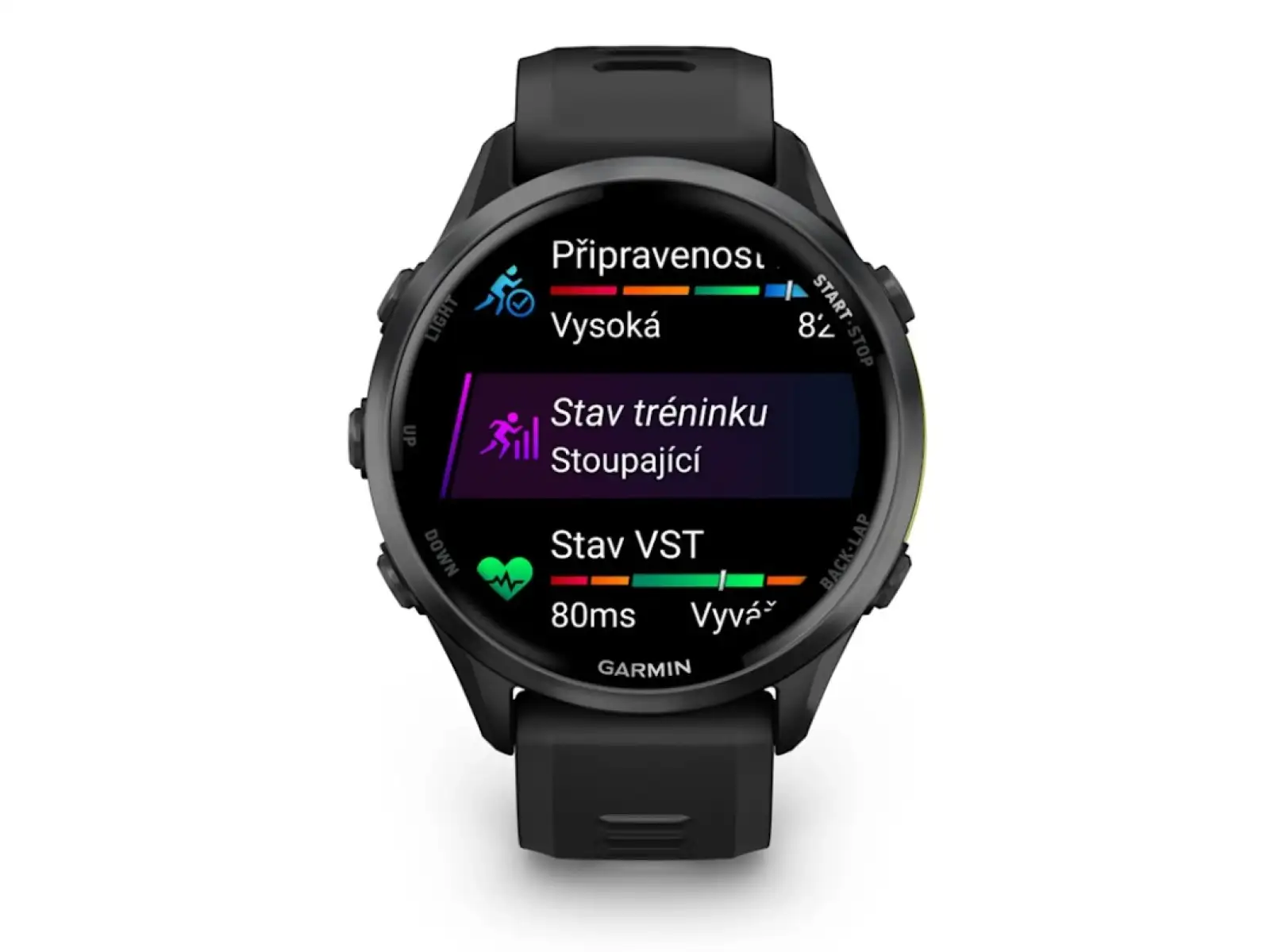 Garmin Forerunner 970 smart watch Black/White VERIFIED