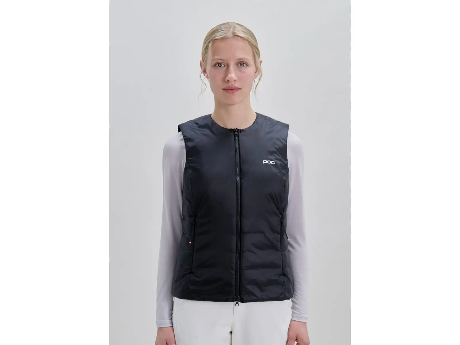 POC Lite Padded Vest women's insulated vest Uranium Black