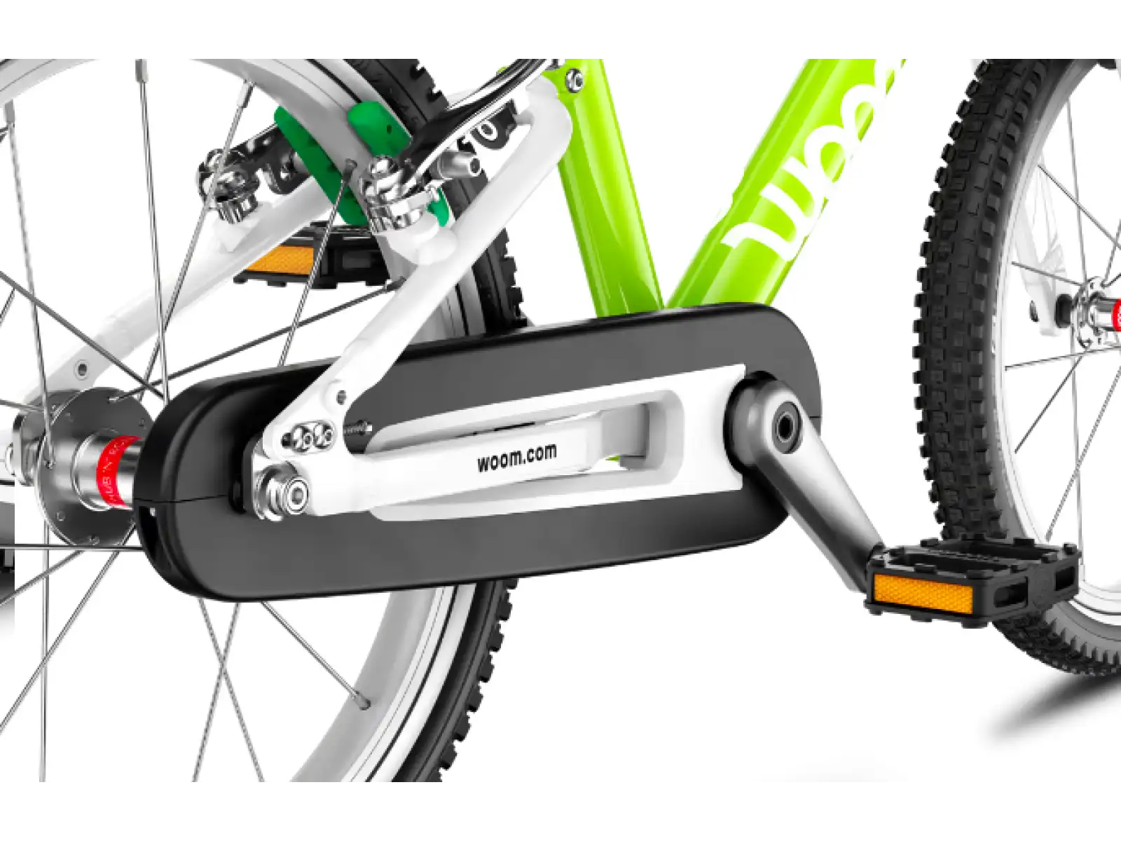 Woom 3 Lizard Lime 16 children's bike