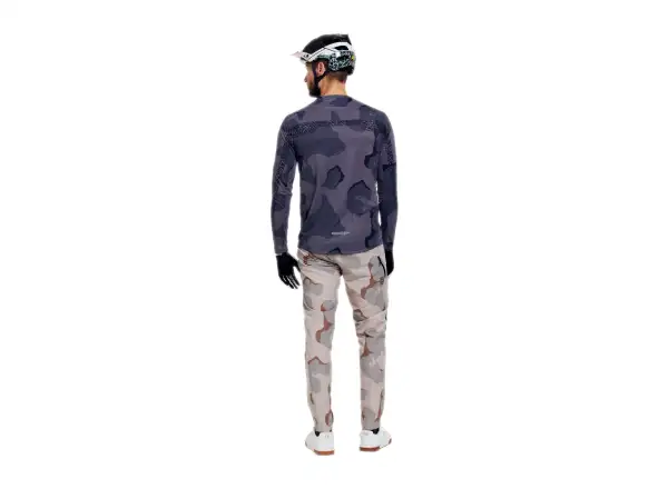 Troy Lee Designs Skyline Pro men's jersey long sleeve Flow Camo Carbon