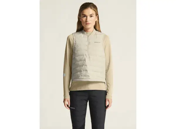 CRAFT SubZ 5 women's running vest beige