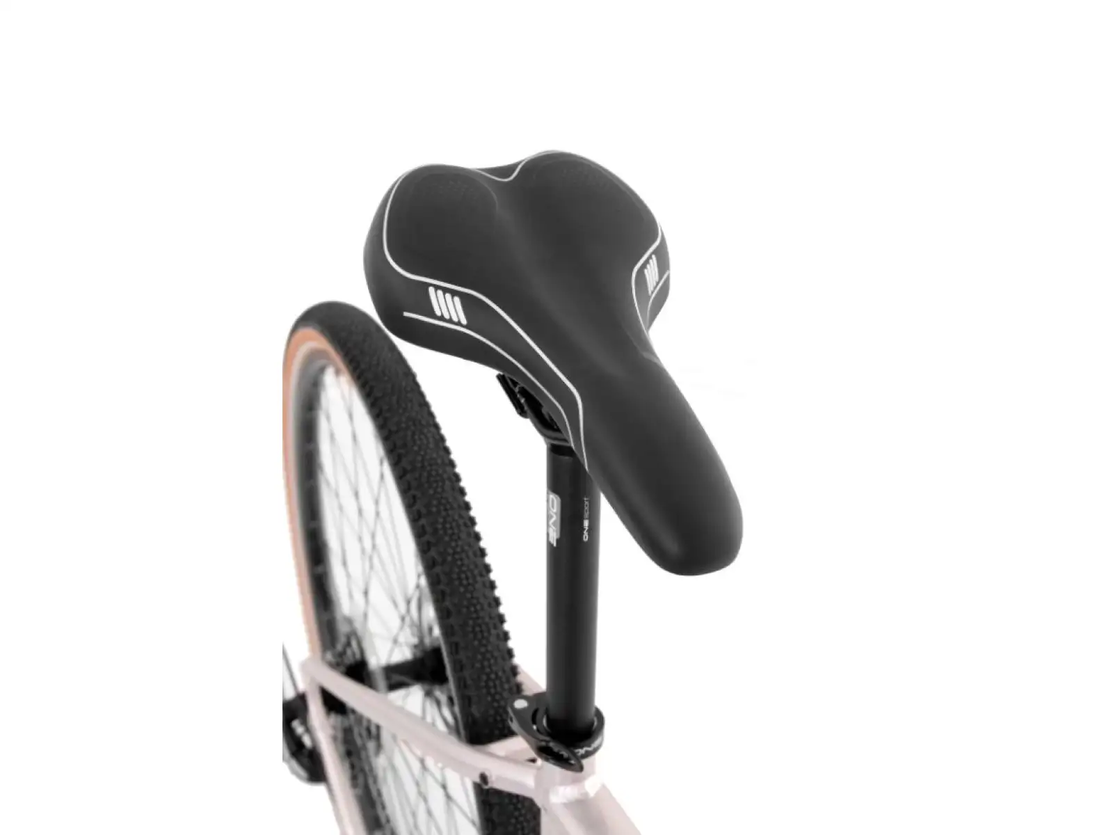 Rock Machine CrossRide 300 gloss silver/black trekking bike