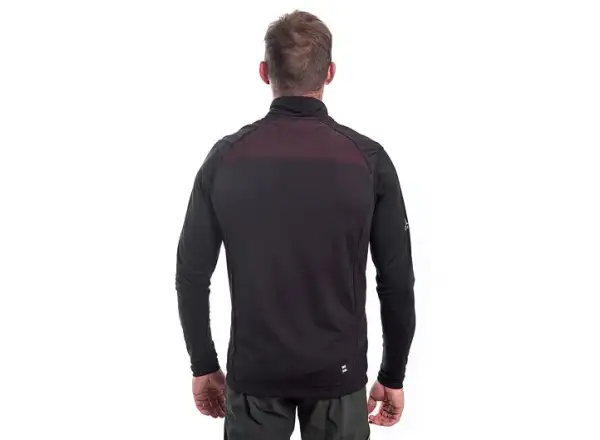Sensor Coolmax Thermo men's vest black/Port Red