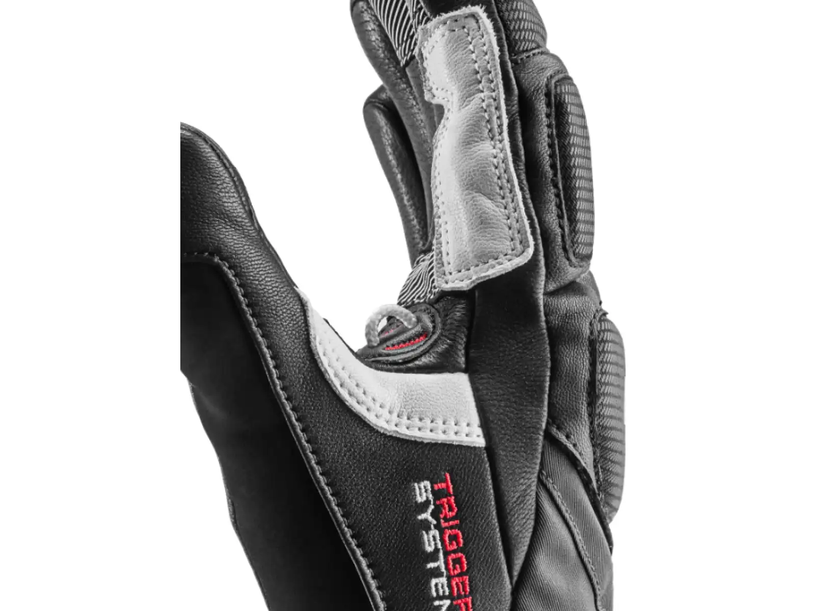 Leki Griffin Pro 3D downhill gloves Black/White