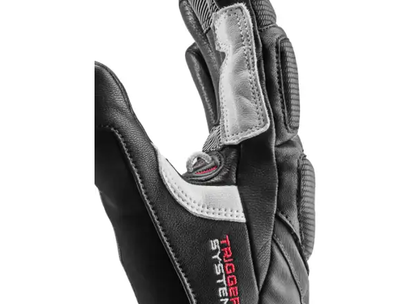 Leki Griffin Pro 3D downhill gloves Black/White