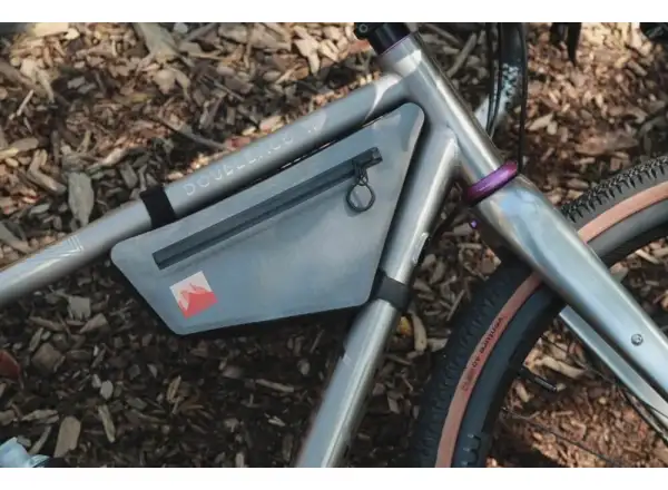 Woho X-Touring Frame bag Dry 2 l frame bag Honeycomb iron Grey