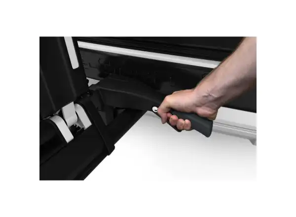 Thule Epos carrier on towbar for 3 bikes