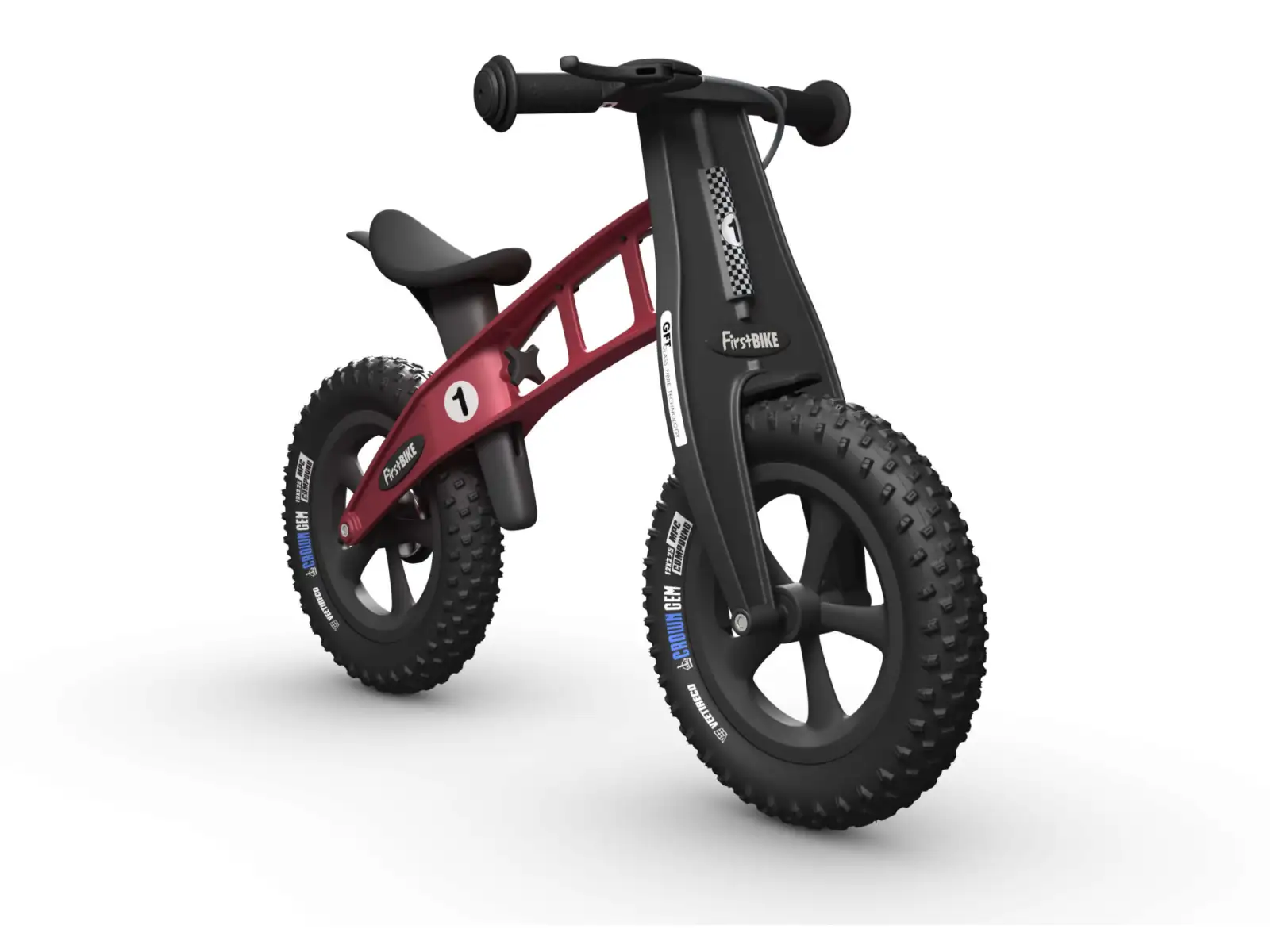 First Bike FAT children's balance bike Red