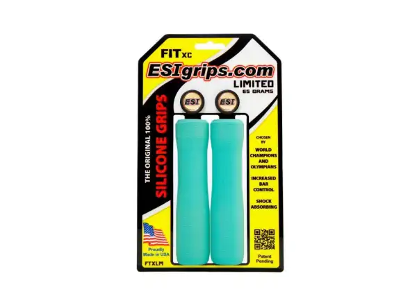 ESI Fit XC grips Aqua