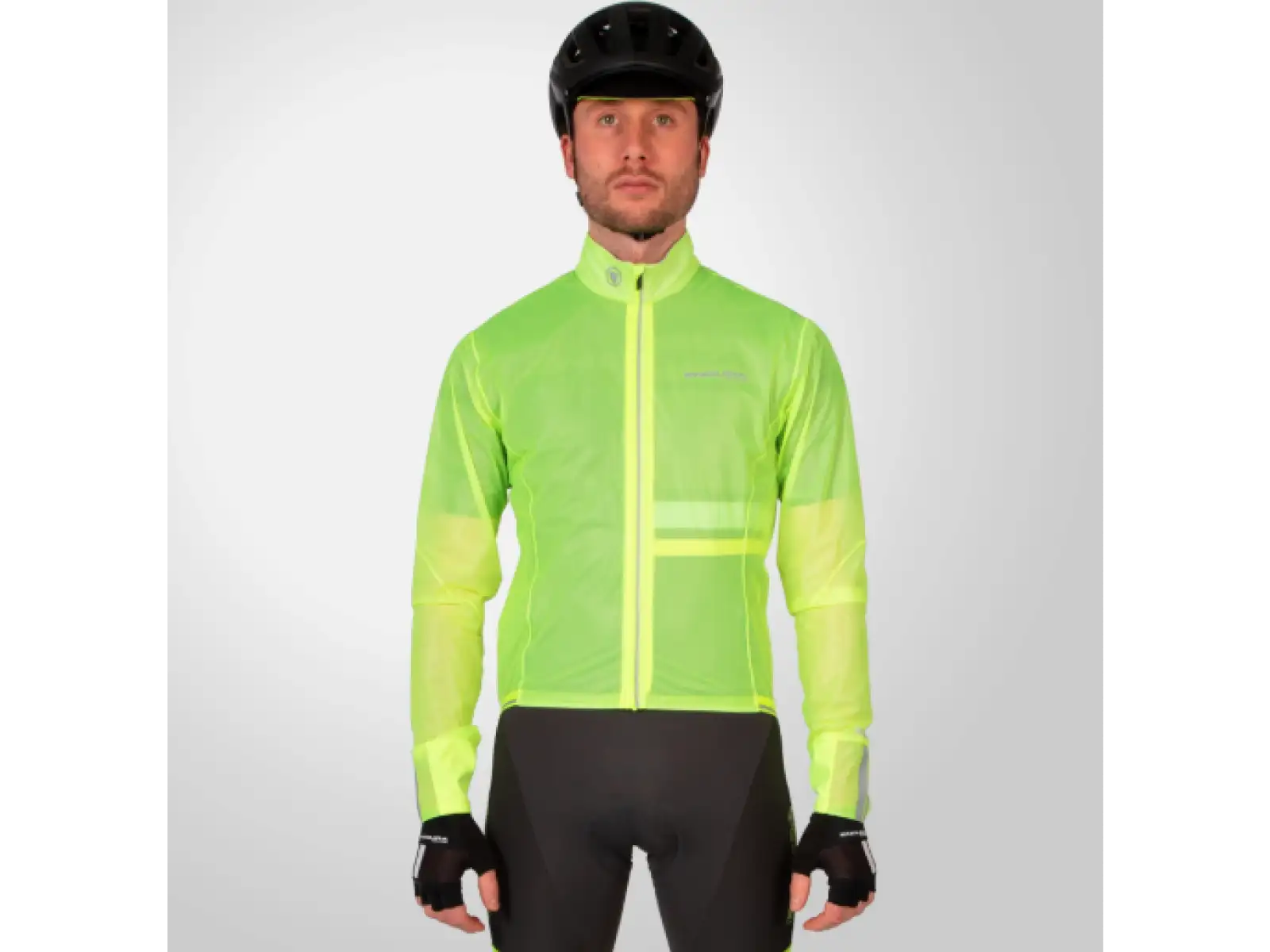 Endura FS260-Pro Adrenaline Race Cape II men's jacket Hi-Viz Yellow