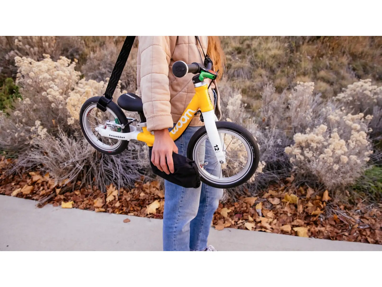 Woom bag for balance bike / kids bike