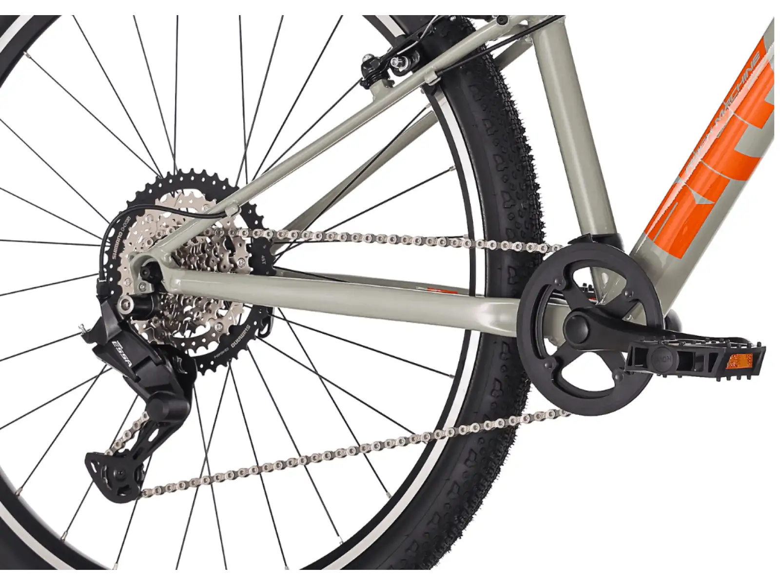Rock Machine RIFF JR 27 kids bike Gloss Limerock Grey