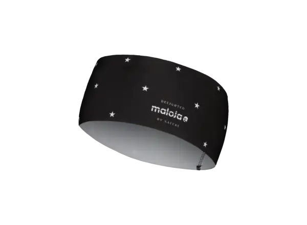 Maloja GamsblickM. headband Deep black stars