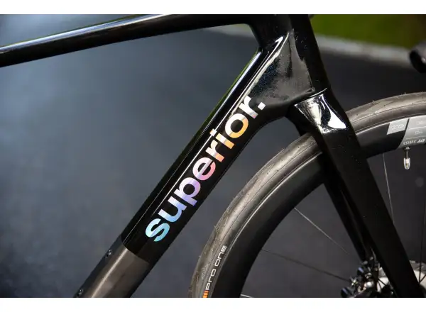 Superior XR 9.7 GF road bike Gloss Rainbow Black / Carbon