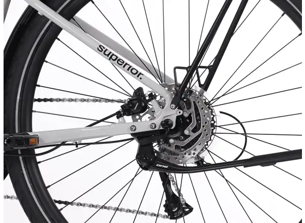 Superior Blox 6.2 T city bike Gloss Grey