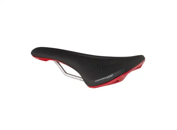 Spank Oozy 220 MTB saddle black/red