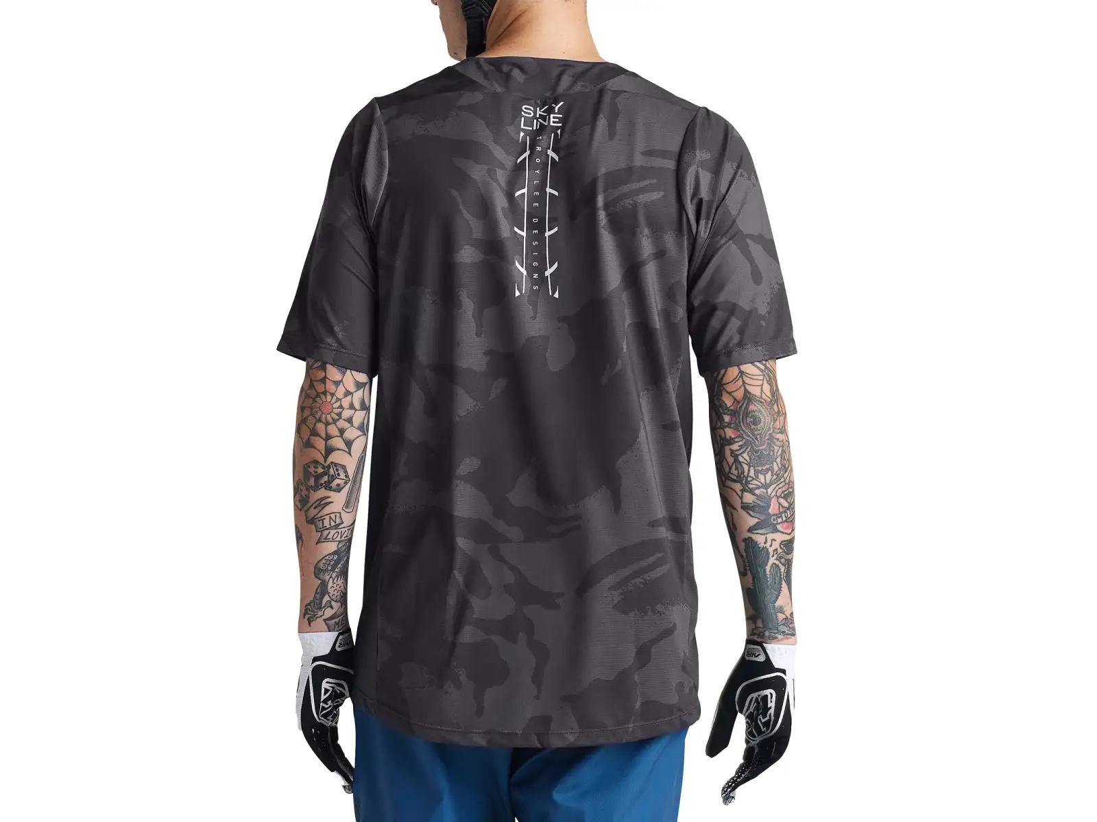 Troy Lee Designs Skyline men's jersey short sleeve Shadow Camo Carbon