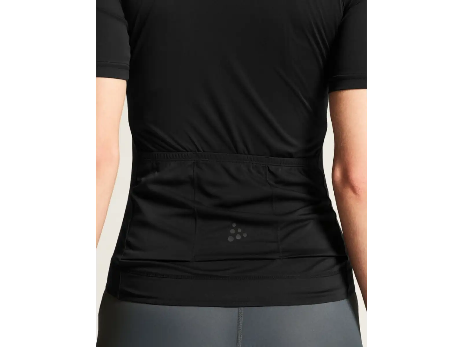 CRAFT Endur Logo women's cycling jersey black