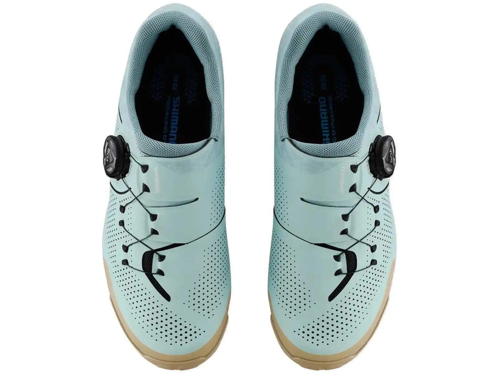 Shimano SH-XC302 women's MTB shoes light blue