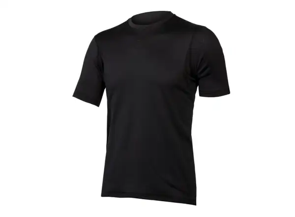 Endura Transmid men's jersey short sleeve Black