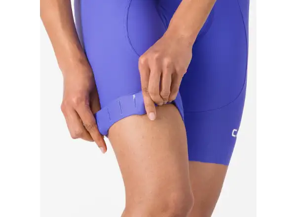 Castelli Espresso 2 W women's shorts with pad and bib Ultraviolet