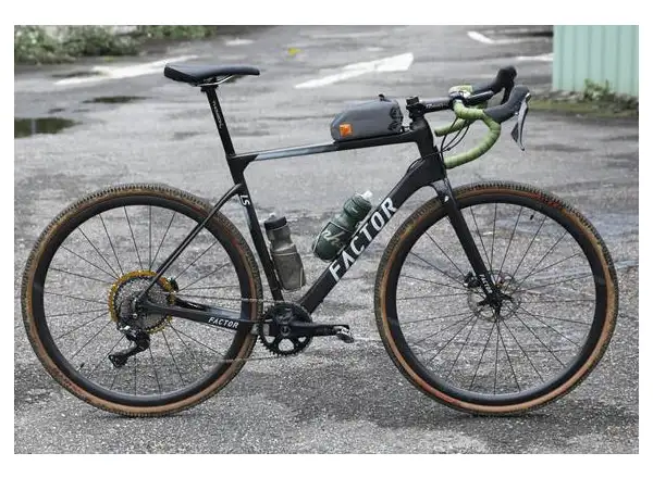 Woho X-Touring Top-tube Bag Dry 1.1 l frame bag Honeycomb iron Grey
