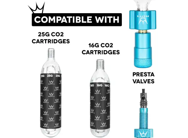 Peatys Holeshot CO2 pump head Bourbon