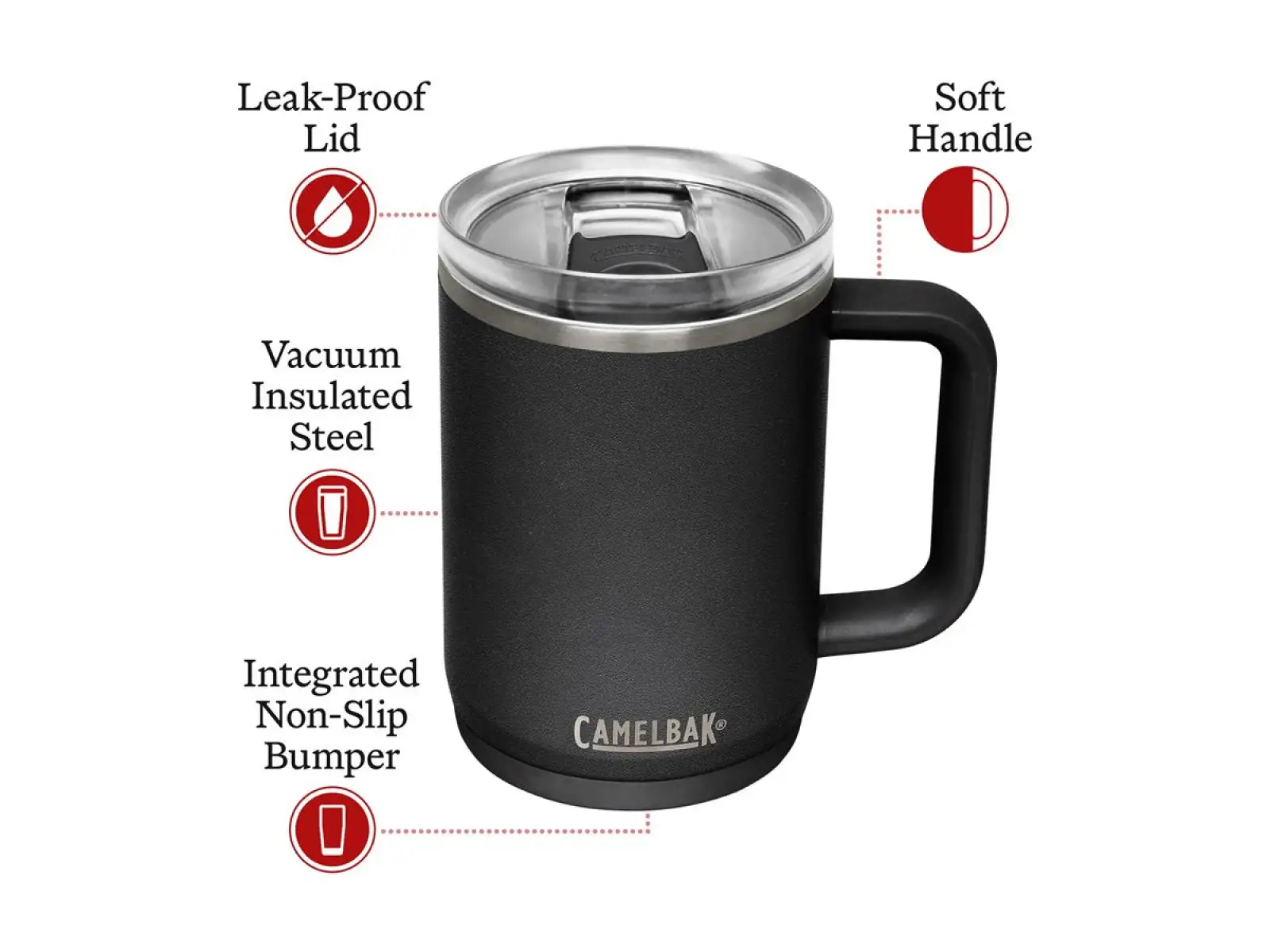 Camelbak Thrive Mug VSS thermal mug 0.5 l Black
