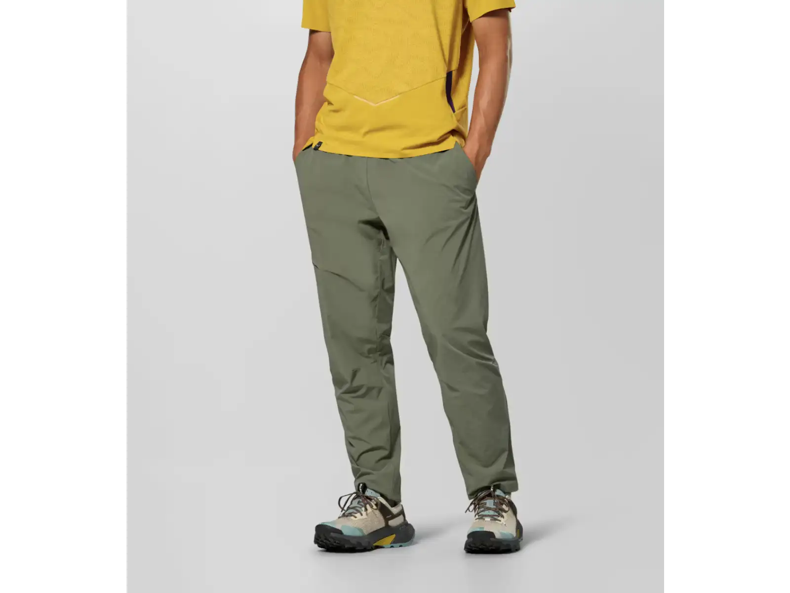 Salewa Pedroc 3 Duratretch Light men's pants Faded Green