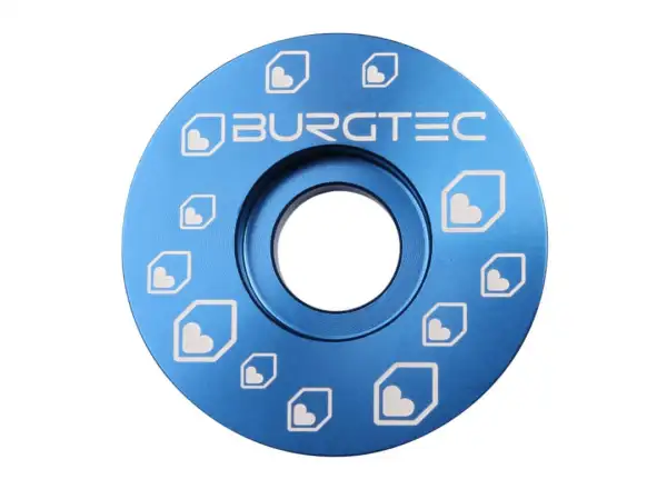 Burgtec Top Cap headset cap blue
