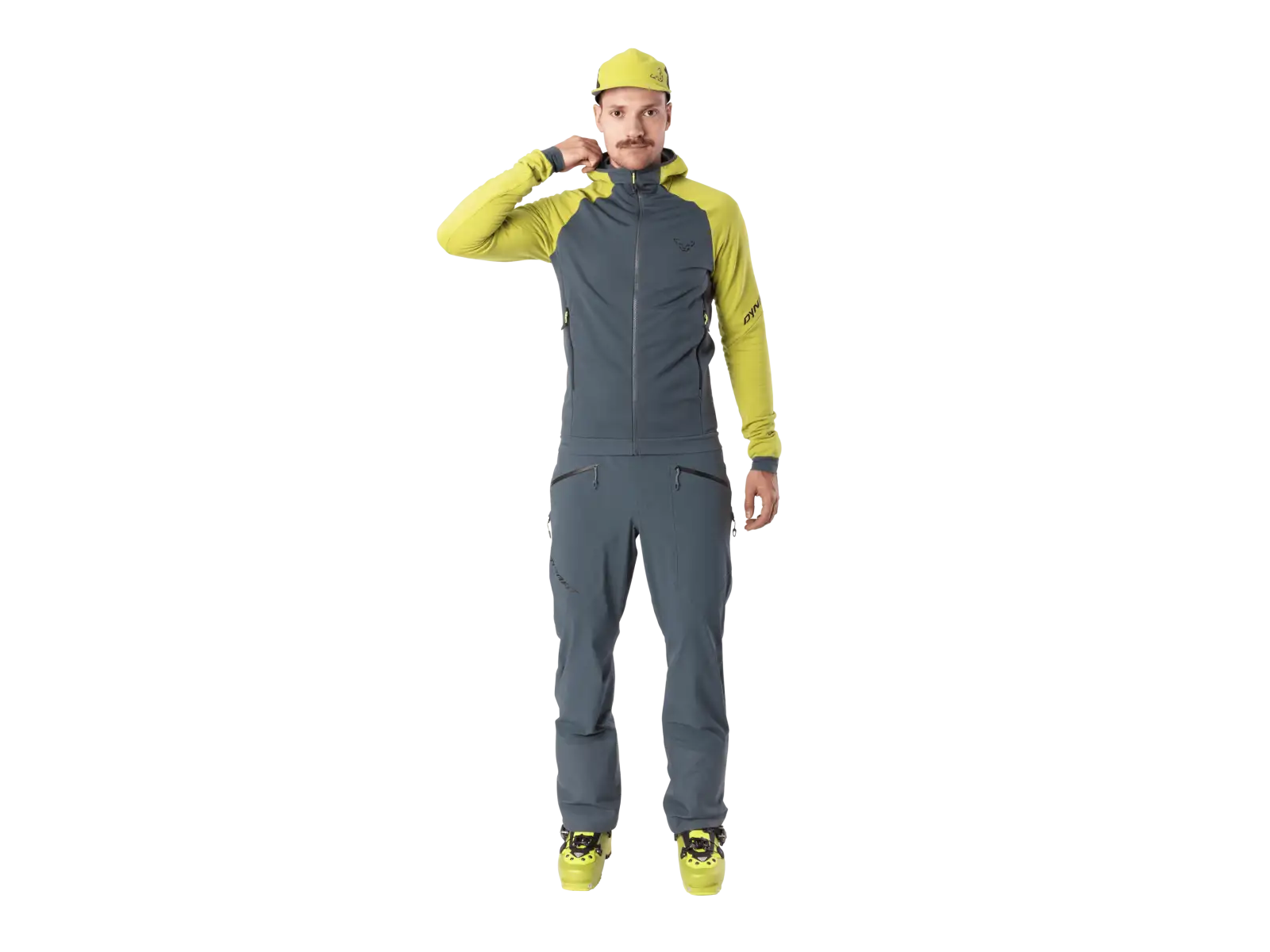 Dynafit Radical Polartec Hooded men's jacket Golden Lime/0720