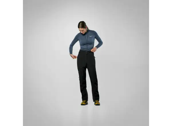 Salewa Ortles Durastretch/Stormwall women's pants Black Out