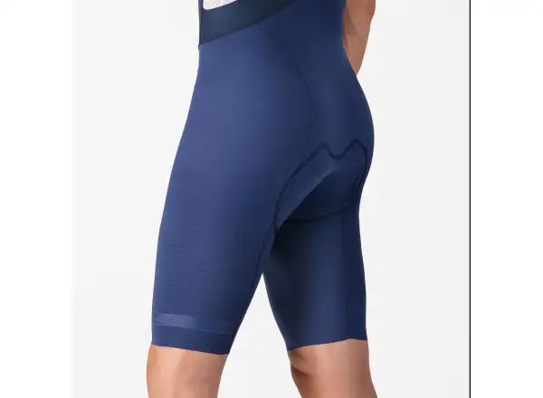 Castelli Premio Evo men's bib shorts with chamois Belgian blue