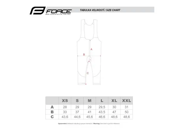 Force Maze 3/4 pants with suspenders and insert black