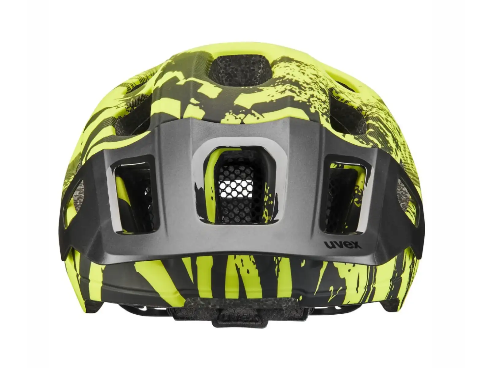 Uvex React Jr. MIPS MTB kids helmet Lime/Black Matt