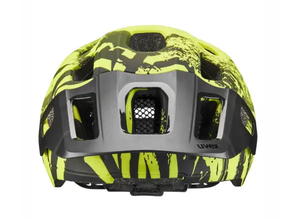 Uvex React Jr. MIPS MTB kids helmet Lime/Black Matt