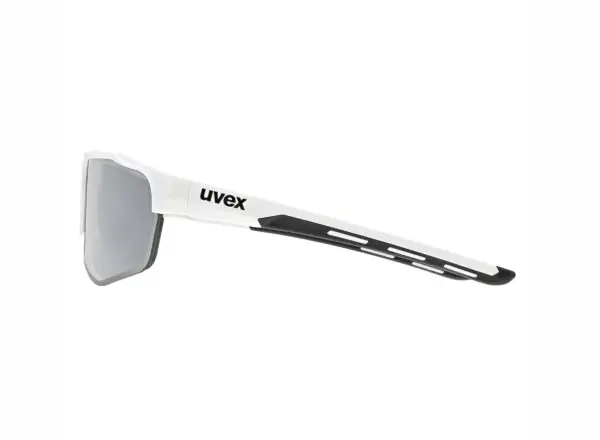 Uvex Axos Set glasses White Matt/Mirror Silver